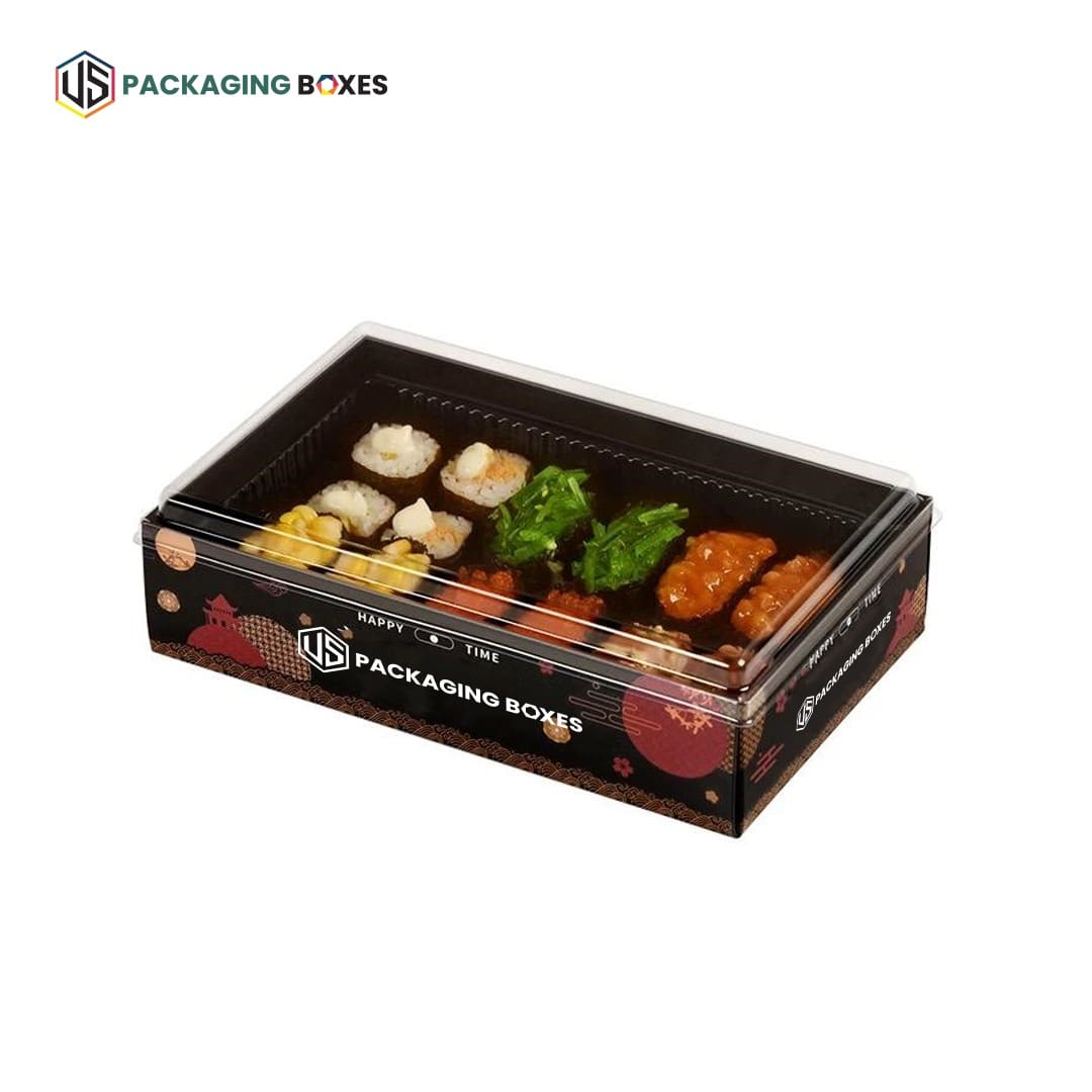 Transparent sushi Boxes